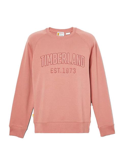 MOODRN Sweat-shirt en coton acajou clair - Pulls molletonnés