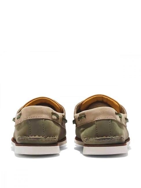 CLASSIC  Chaussure bateau lichen profond grn - Chaussures Homme