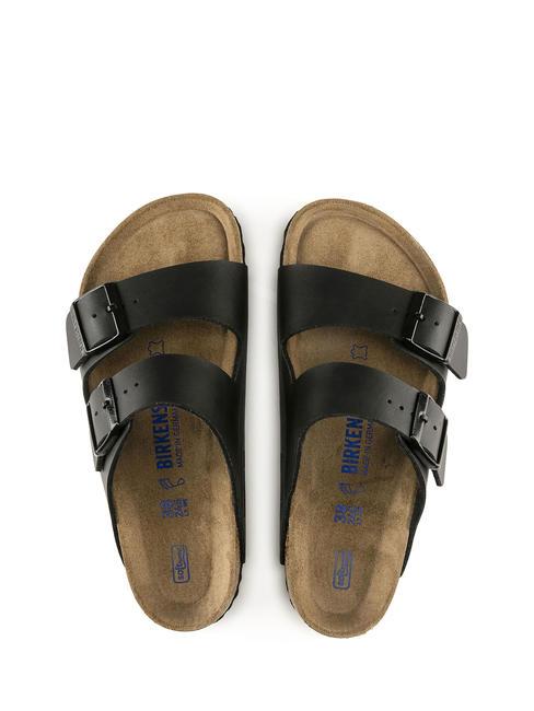 ARIZONA BIRKO-FLOR Sandale pantoufle noir - Chaussures unisexe