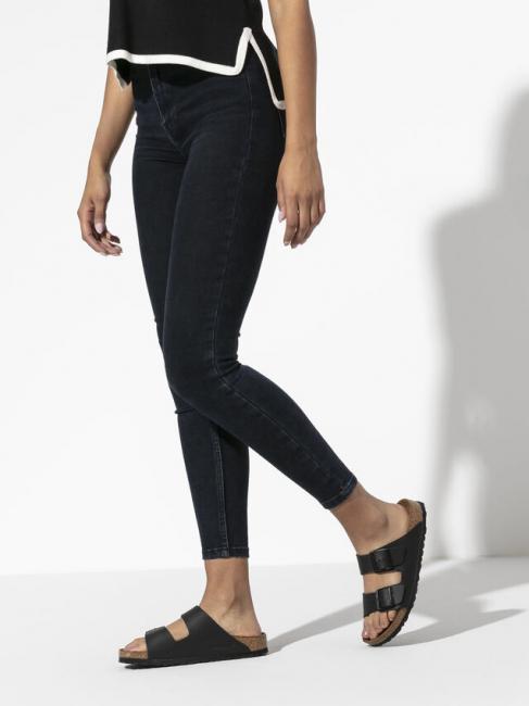 ARIZONA BIRKO-FLOR Sandale pantoufle noir - Chaussures unisexe