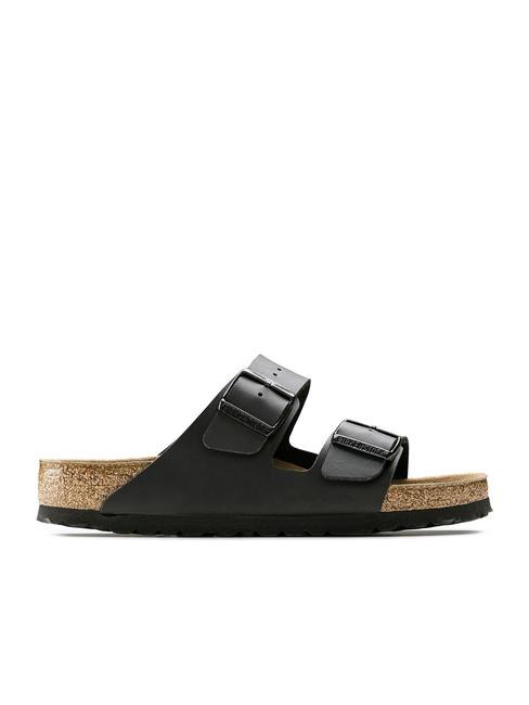 ARIZONA BIRKO-FLOR Sandale pantoufle noir - Chaussures unisexe