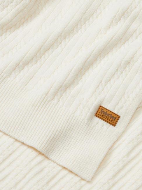 GRADATION CABLE Foulard fumée blanche - Écharpes