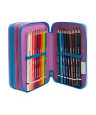 CAMOMILLA DREAMS&FLOWERS Trousse 3 zips avec trousse scolaire - Étuis et Accessoires