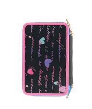 CAMOMILLA DREAMS&FLOWERS Trousse 3 zips avec trousse scolaire Noir - Étuis et Accessoires - 5