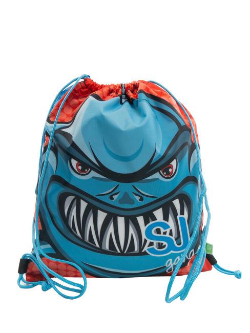 BOY SJ GANG Cartable bleu jacinthe turquoise - Sacs à dos pour l'École & les Loisirs