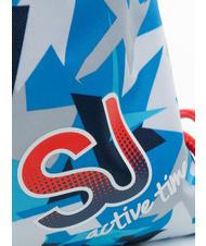 SJGANG ACTIVE TIME Cartable Impression bleu - Sacs à dos pour l'École & les Loisirs - 3