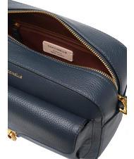 COCCINELLE BEAT SOFT Sac bandouli&egrave;re bleu nuit - Sacs pour Femme - 3