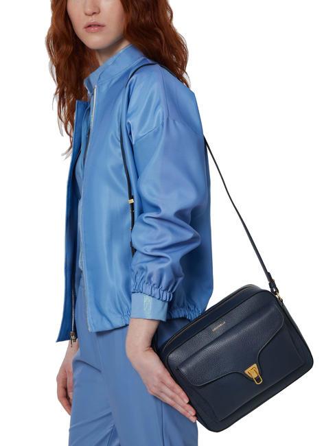 BEAT SOFT Sac bandouli&egrave;re bleu nuit - Sacs pour Femme