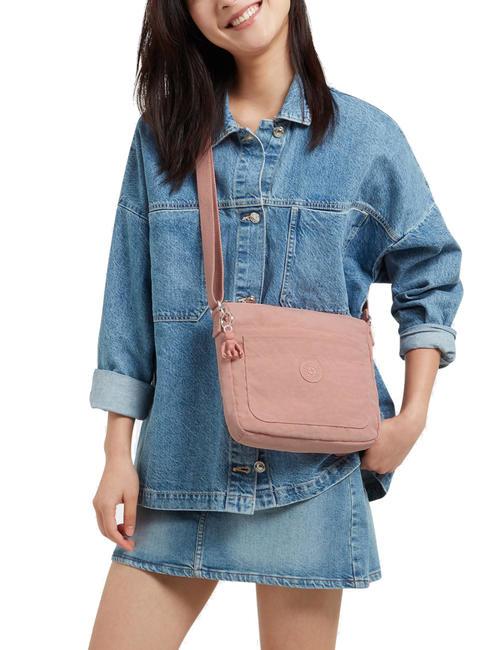 SEBASTIAN Sac bandoulière avec poche roses tendres - Sacs pour Femme