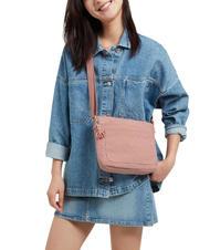 KIPLING SEBASTIAN Sac bandoulière avec poche roses tendres - Sacs pour Femme - 6