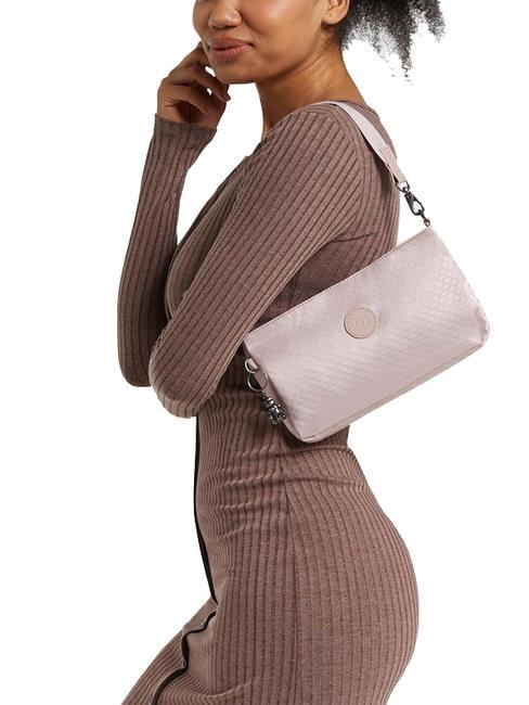 MASHA Petit sac à bandoulière relief rose fluo - Sacs pour Femme