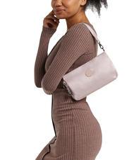 KIPLING MASHA Petit sac à bandoulière relief rose fluo - Sacs pour Femme - 6