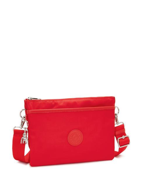 RIRI L Sac bandoulière plat Paka rose de fête - Sacs pour Femme