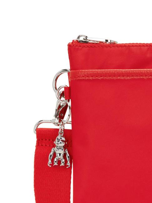 RIRI L Sac bandoulière plat Paka rose de fête - Sacs pour Femme