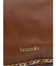 BRACCIALINI NORA Sac cabas en cuir marron - Sacs pour Femme - 3