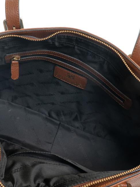 NORA Sac cabas en cuir marron - Sacs pour Femme