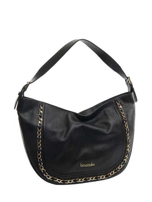 NORA Sac sac en cuir noir - Sacs pour Femme