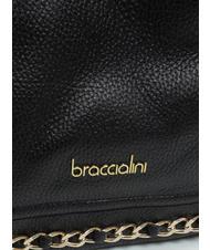 BRACCIALINI NORA Sac sac en cuir noir - Sacs pour Femme - 3