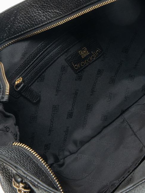 NORA Sac sac en cuir noir - Sacs pour Femme