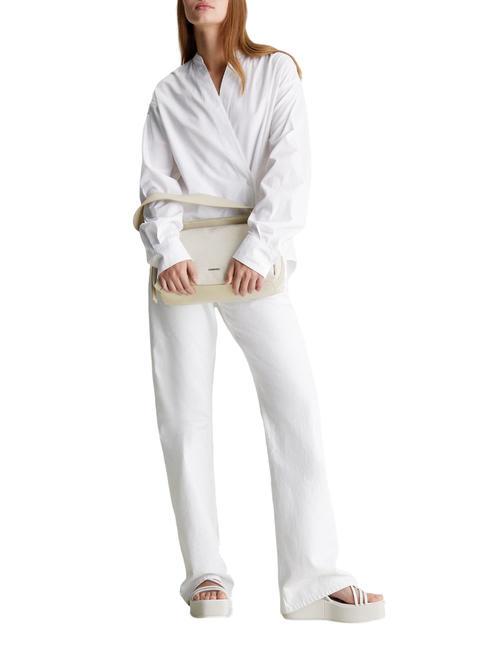 GRACIE Monogram Sac d'épaule beige pierre - Sacs pour Femme