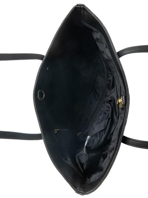 JENNIFER Sac shopping avec imprimé noir - Sacs pour Femme