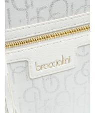 BRACCIALINI FONT Sac &agrave; dos jacquard blanc - Sacs pour Femme - 3