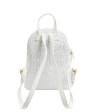BRACCIALINI FONT Sac &agrave; dos jacquard blanc - Sacs pour Femme - 4