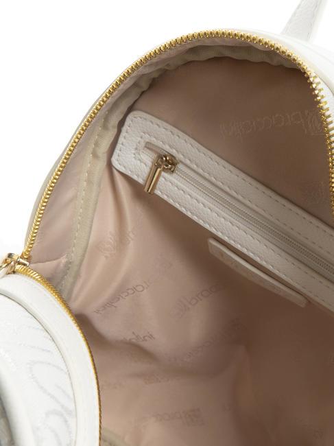 FONT Sac &agrave; dos jacquard blanc - Sacs pour Femme