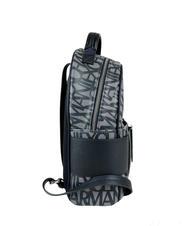 ARMANI EXCHANGE LOGO ALL OVER Sac à dos beige/noir - Sacs pour Femme - 3