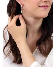 ALVIERO MARTINI PRIMA CLASSE BROADWAY Boucles d'oreilles cercle avec pendentif acier - Boucles d'oreilles - 3