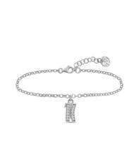 ALVIERO MARTINI PRIMA CLASSE BROADWAY Bracelet avec breloque logo et zircons acier - Bracelets - 3