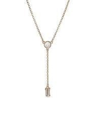 ALVIERO MARTINI PRIMA CLASSE BROADWAY Collier avec breloque logo et zircons - Colliers
