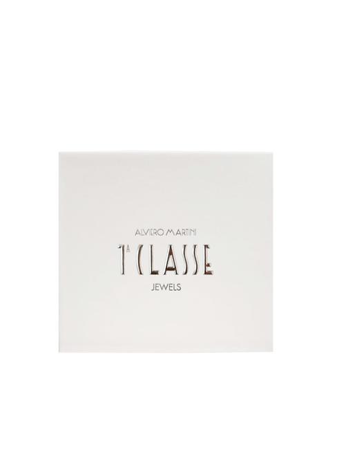 BROADWAY Collier avec breloque logo et zircons acier - Colliers