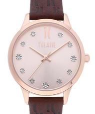 ALVIERO MARTINI PRIMA CLASSE FORMENTERA Montre uniquement l'heure rose-marron - Montres - 4