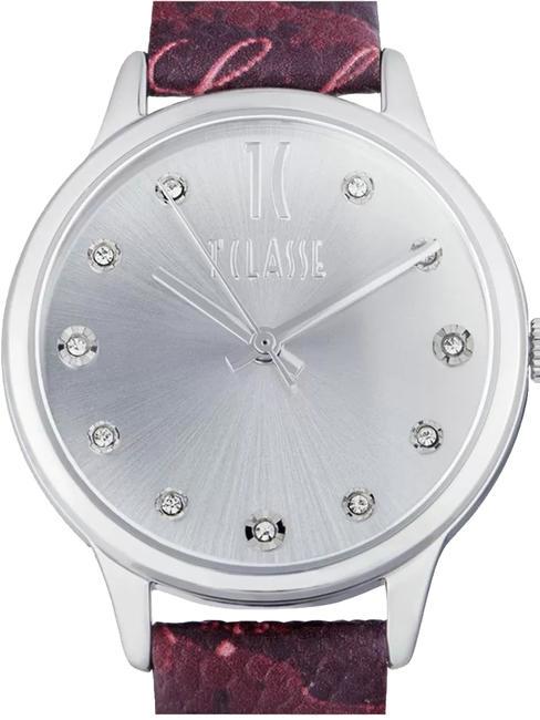 FORMENTERA Montre uniquement l'heure rouge acier - Montres