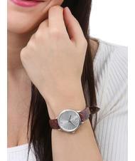 ALVIERO MARTINI PRIMA CLASSE FORMENTERA Montre uniquement l'heure rouge acier - Montres - 5