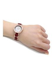 FURLA ESSENTIAL Montre uniquement l'heure rouge acier - Montres - 4