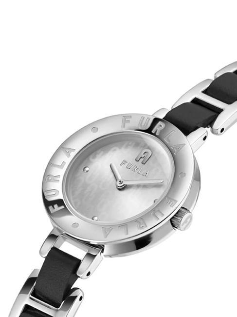 ESSENTIAL Montre uniquement l'heure acier-noir - Montres