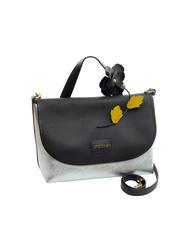 BRACCIALINI SARA Sac porte-documents en cuir Noir argent - Sacs pour Femme - 2