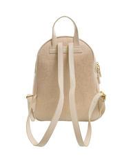 BRACCIALINI FONT Sac &agrave; dos jacquard beige - Sacs pour Femme - 4