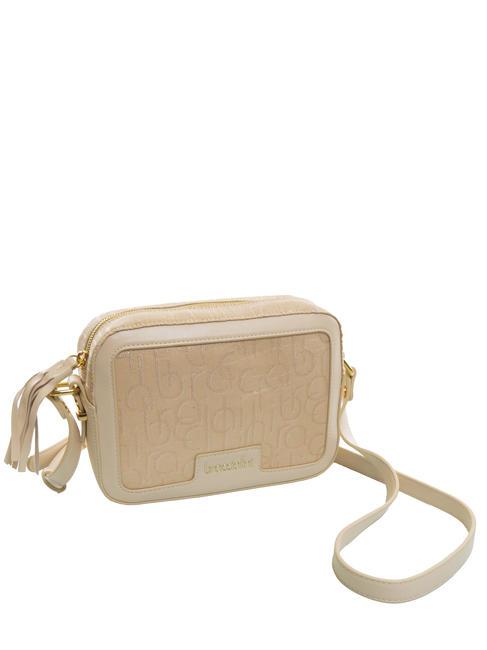 FONT Sac appareil photo en jacquard beige - Sacs pour Femme