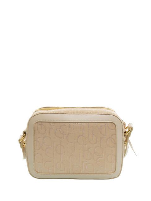 FONT Sac appareil photo en jacquard beige - Sacs pour Femme