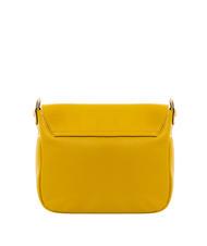 BRACCIALINI NORA Sac bandoulière en cuir à rabat jaune - Sacs pour Femme - 4