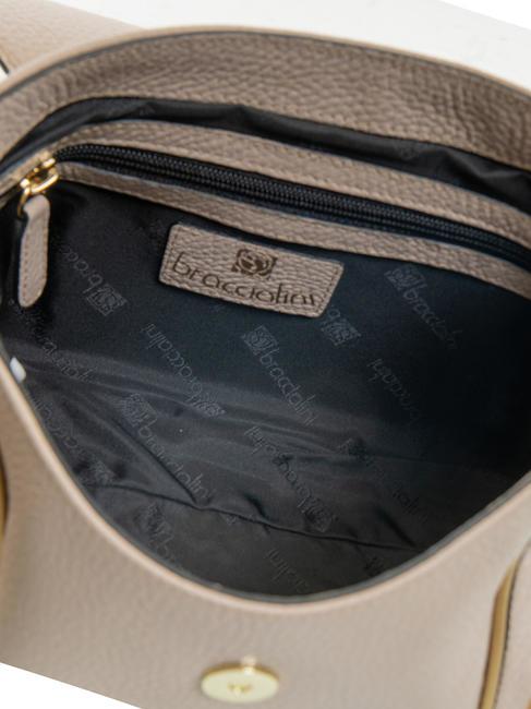 NAOMI Sac bandoulière en cuir à rabat poudre pour le visage - Sacs pour Femme