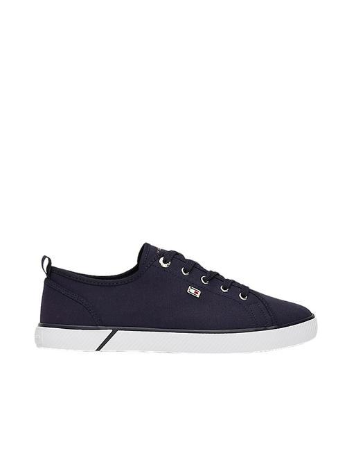 VULCANIZED CANVAS Baskets en toile bleu de l'espace - Chaussures Femme