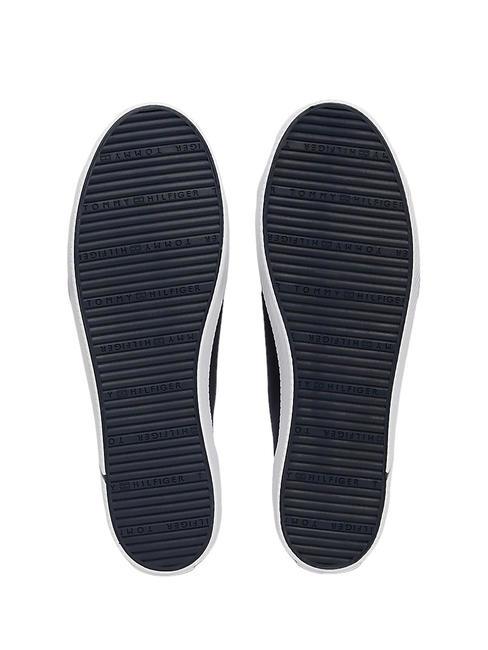 VULCANIZED CANVAS Baskets en toile bleu de l'espace - Chaussures Femme