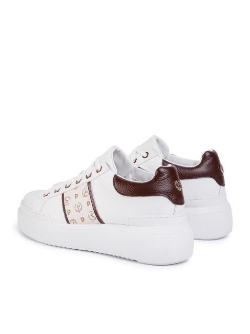 HERITAGE NUKE Baskets à plateforme ivoire/marron/blanc - Chaussures Femme