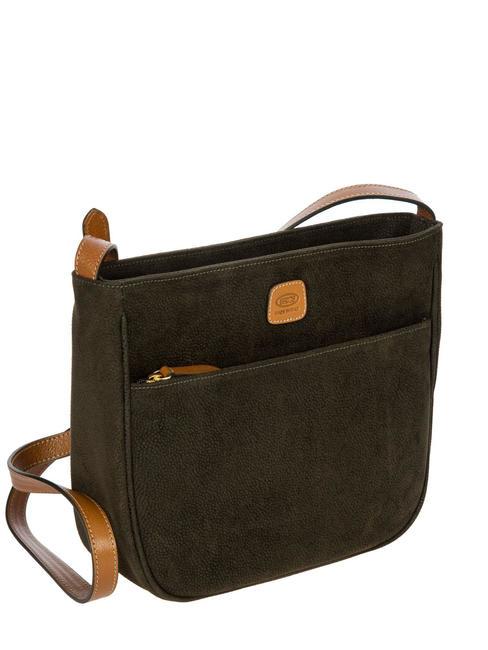 La vie de BRIC Sac à bandoulière olive - Sacs pour Femme