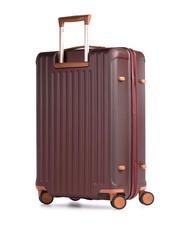 BRIC’S CAPRI Chariot moyen avec port USB Bordeaux - Valises Rigides - 3