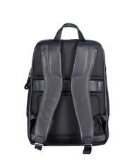 PIQUADRO PAN Sac à dos en cuir pour pc 15" bleu - Sacs à dos pour ordinateur portable - 3